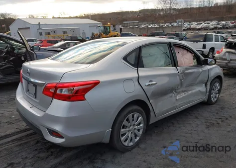 2016 Nissan Sentra S из США, поврежденный, VIN 3N1AB7AP6GY293814